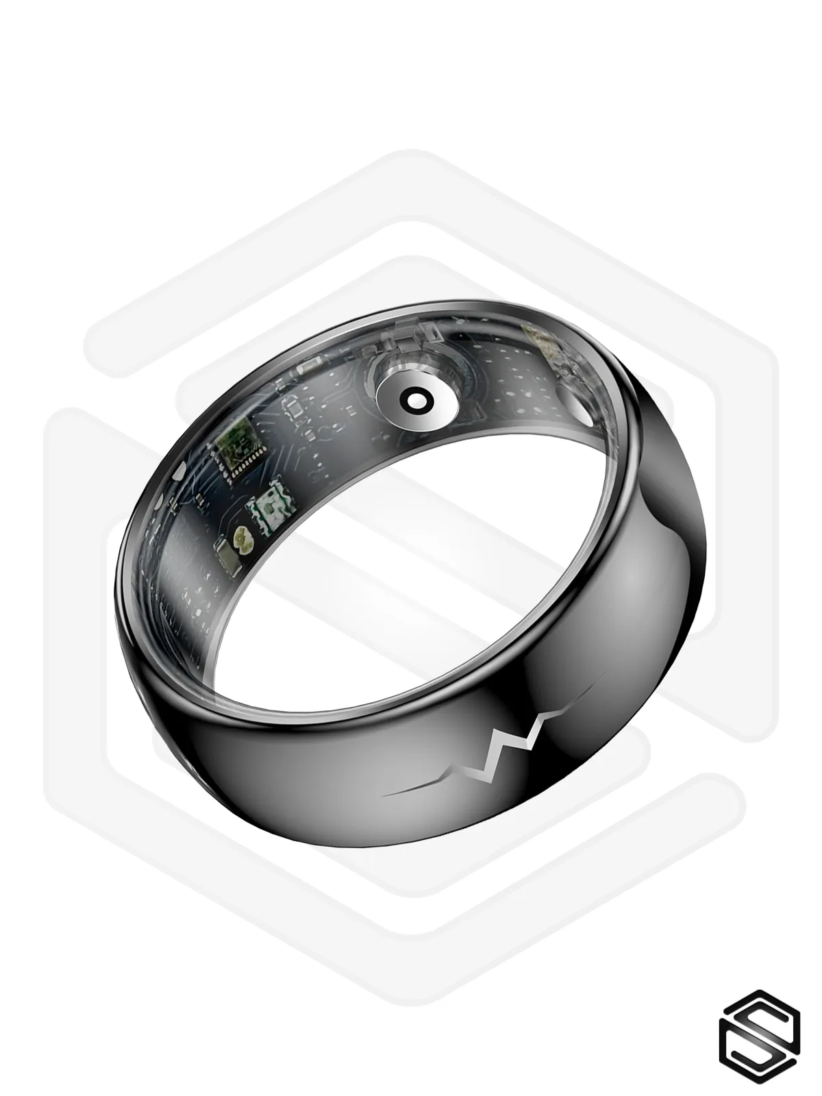 Умное кольцо HerzRing Stazis ЭКГ, Глюкоза, Температура +