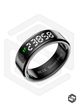 Умное кольцо с экраном и взмахами HerzRing Vision RQ черное