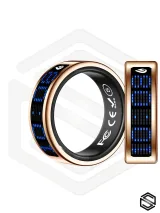 Умное кольцо с экраном & уведомлениями HerzRing Vision RW 2 розовое-золото (rose-gold)