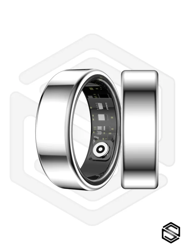 Умное кольцо с акцентом на сон HerzRing Classic SH серебро (silver)