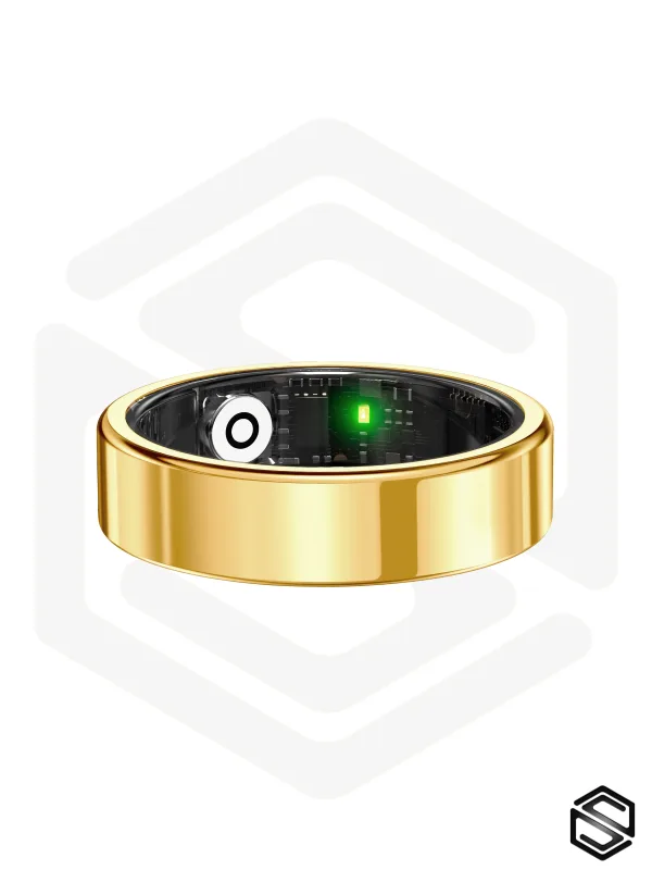 Ультратонкое Умное кольцо HerzRing Slim RJ Золото