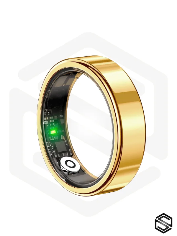 Ультратонкое Умное кольцо HerzRing Slim RJ Золото