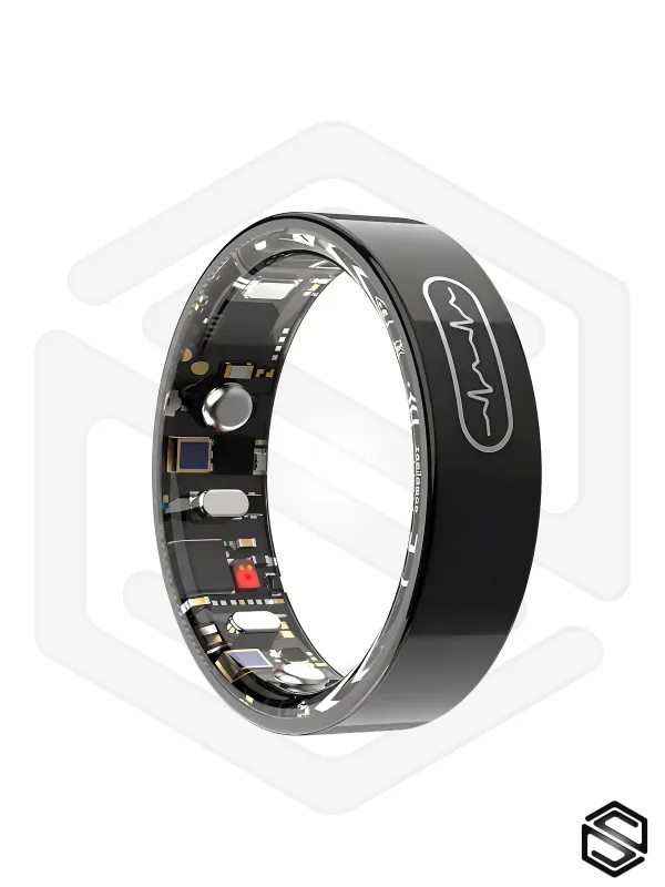 Умное кольцо HerzRing Stazis ECG+, Давление, Температура, ЭКГ