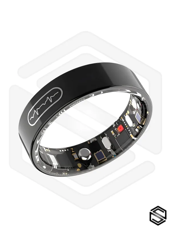 Умное кольцо HerzRing Stazis ECG+, Давление, Температура, ЭКГ