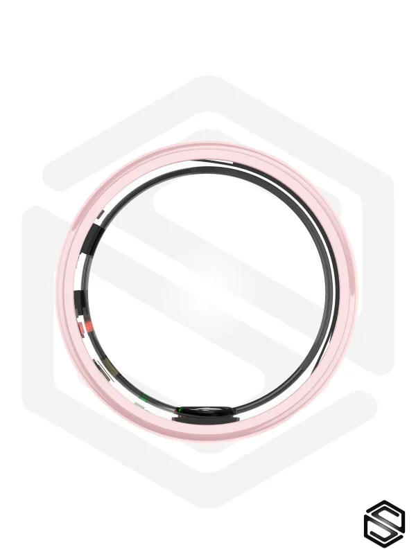 Умное кольцо со управлением и уведомленями HerzRing Touch NFC розовый