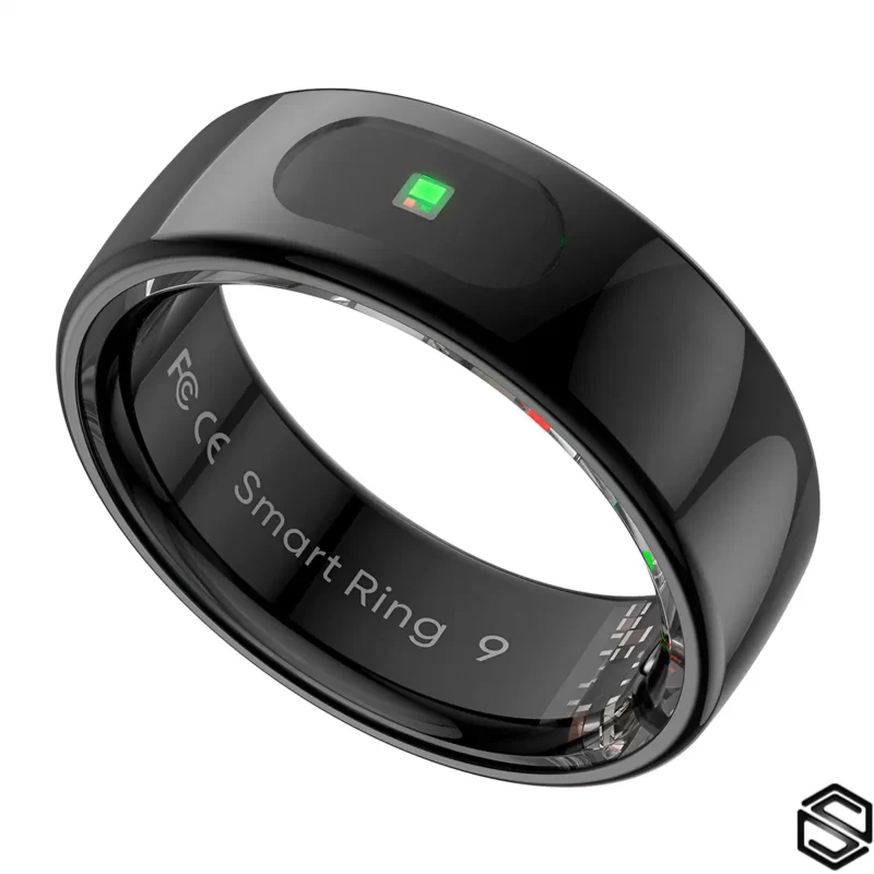 Умное кольцо со свайпами и управлением HerzRing Touch RQ черный