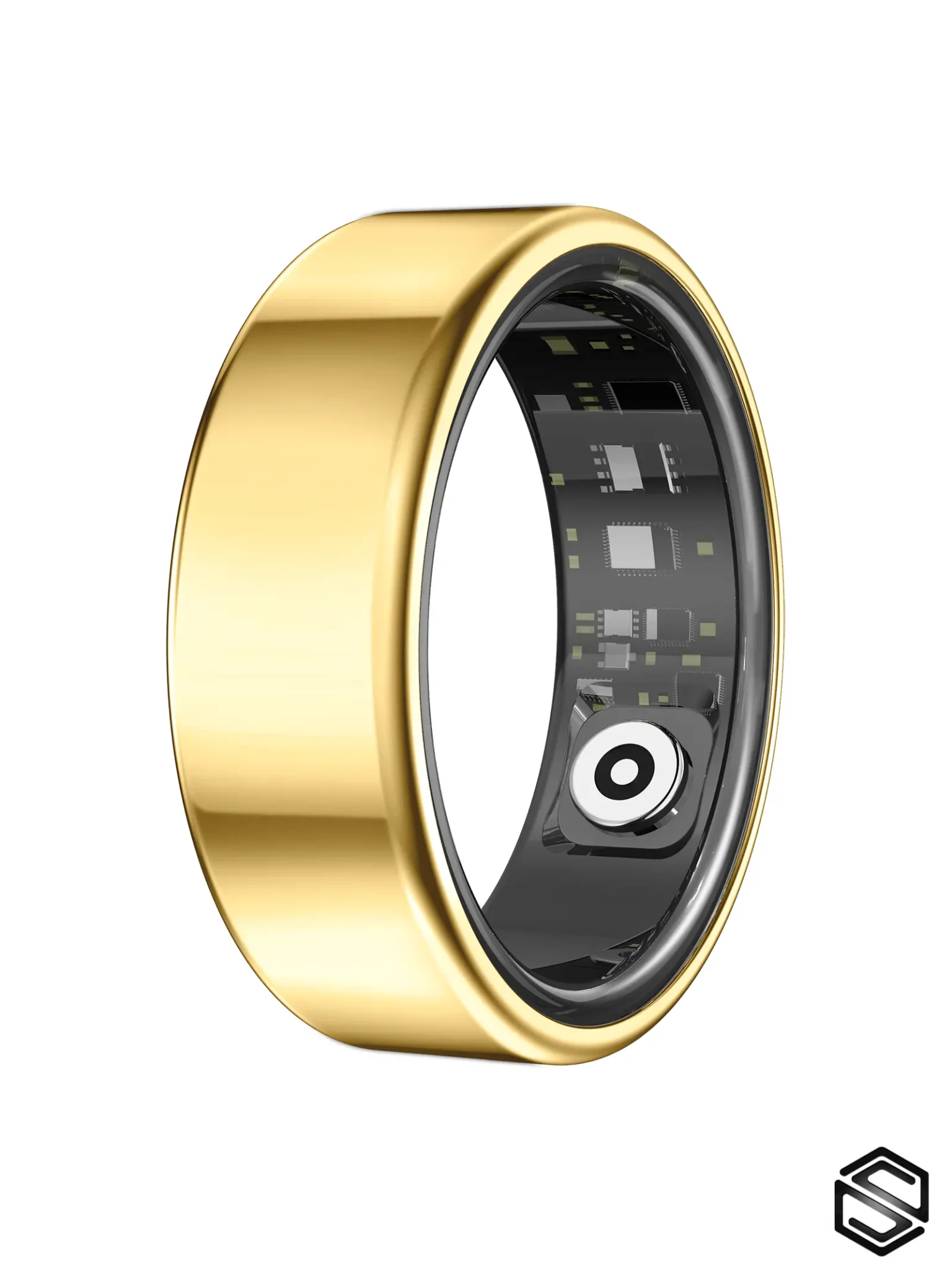 Умное кольцо с акцентом на сон HerzRing Classic SH золото (gold)
